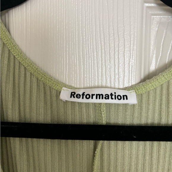 Reformation Bliss Maxi Dress in Green - Picture 6 of 8